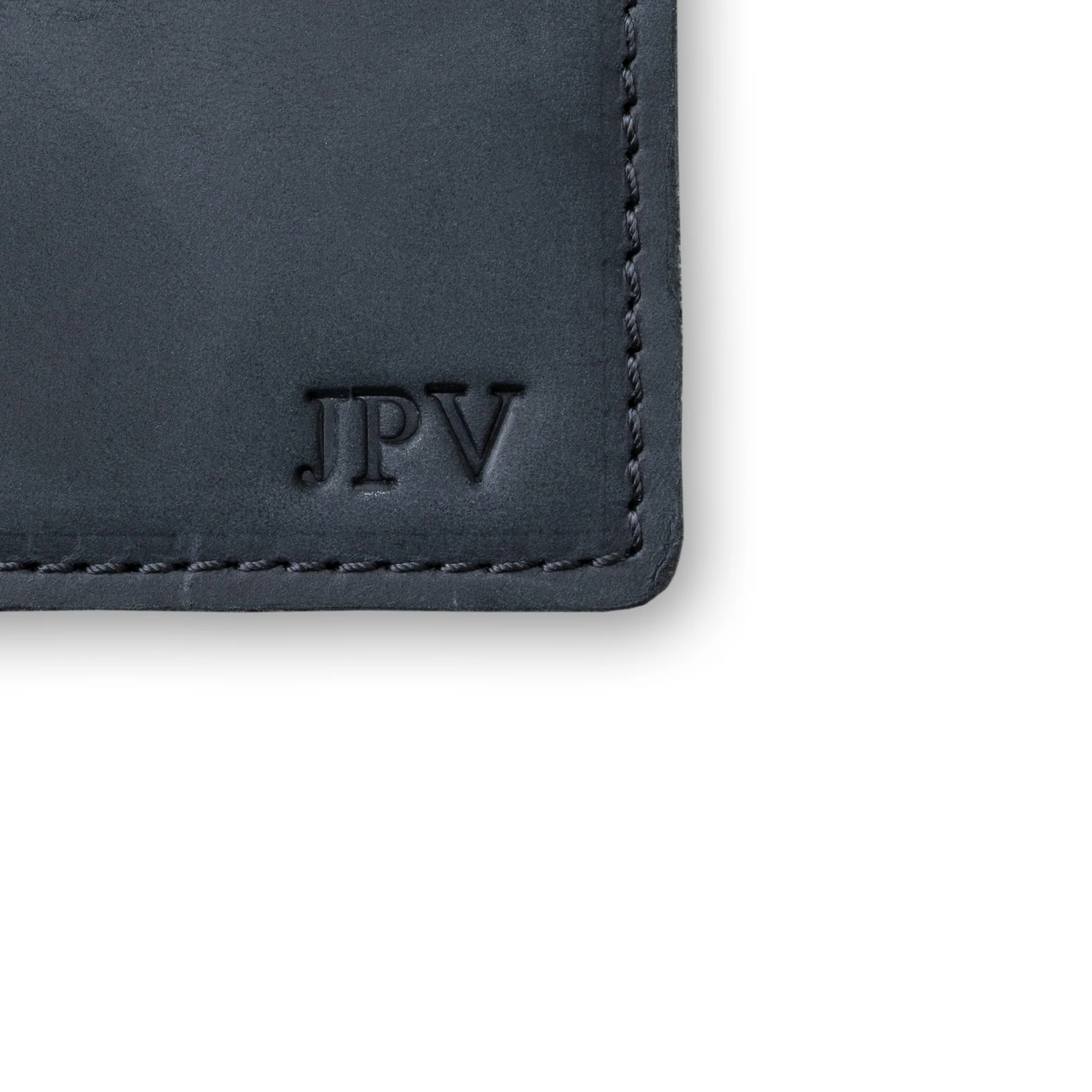 Bureau Leather Bifold Wallet | Charcoal Black - Image 9