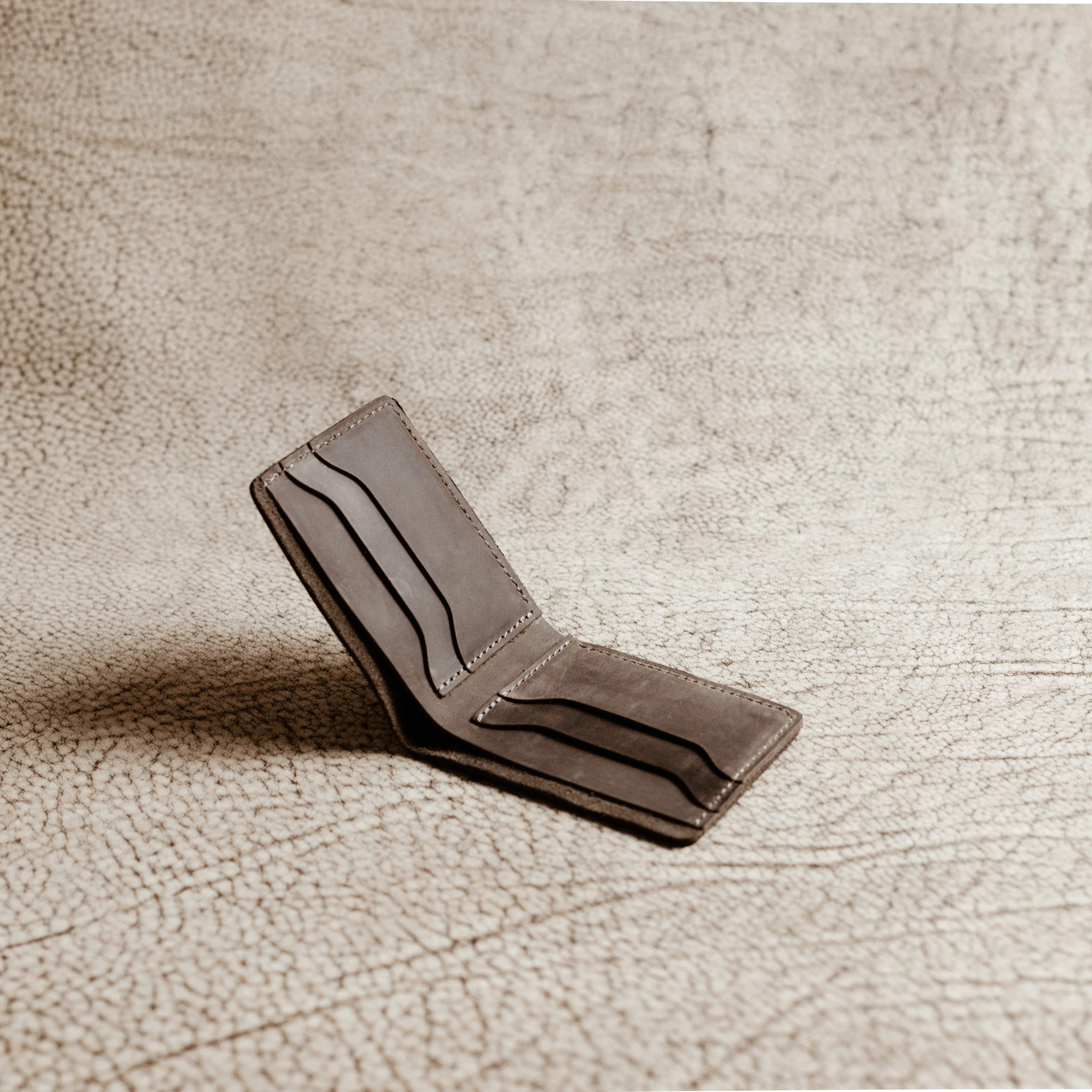 Bureau Leather Bifold Wallet | Rock Gray - Image 6