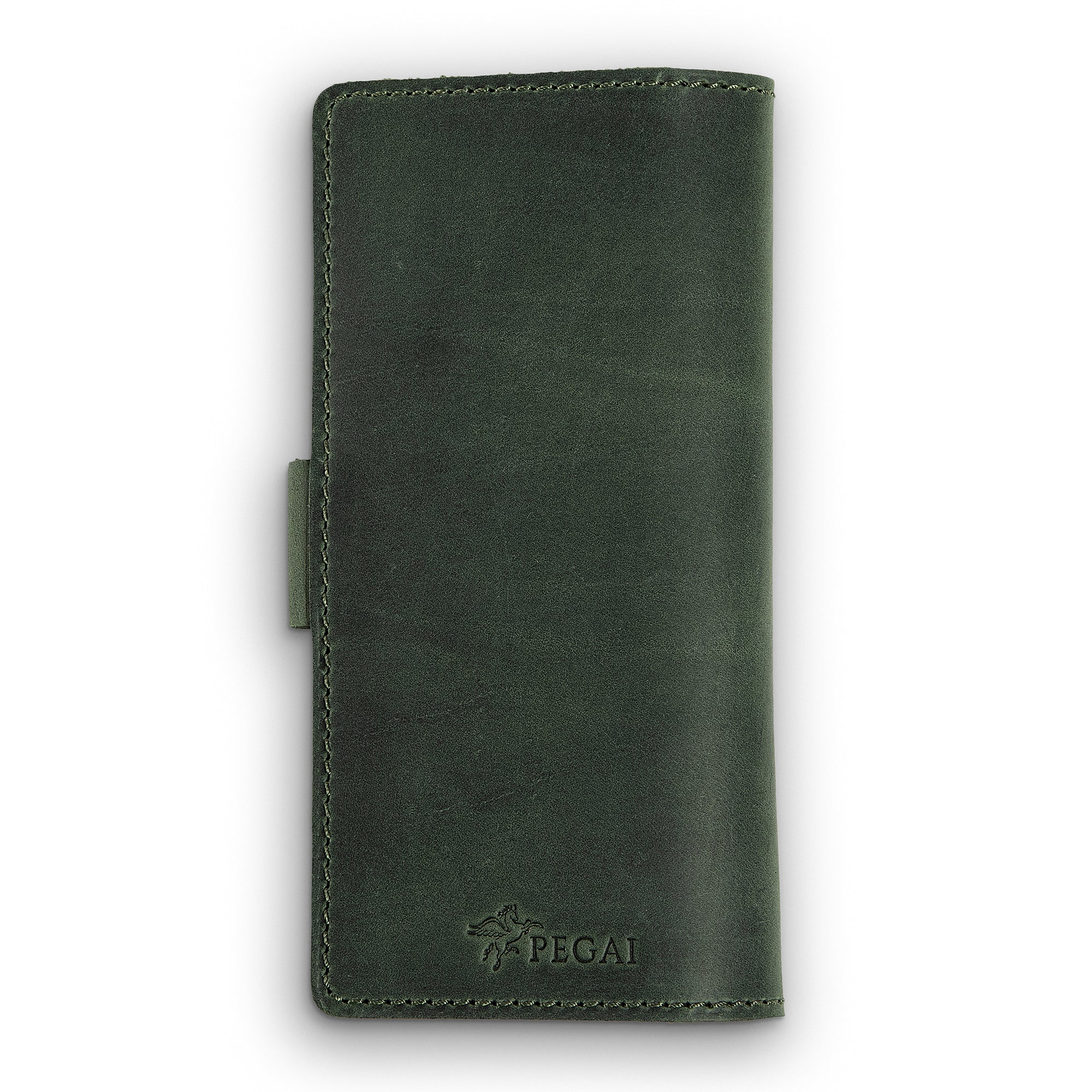 Clark Leather Checkbook Cover | Green - Image 3