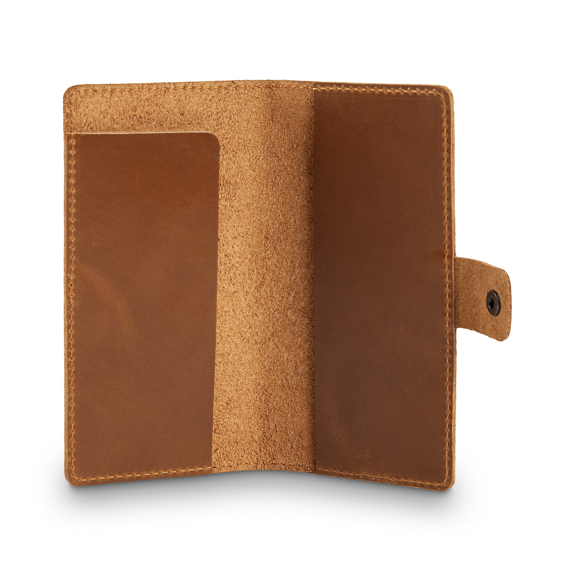 Clark Leather Checkbook Cover | Mustard Brown - Image 7