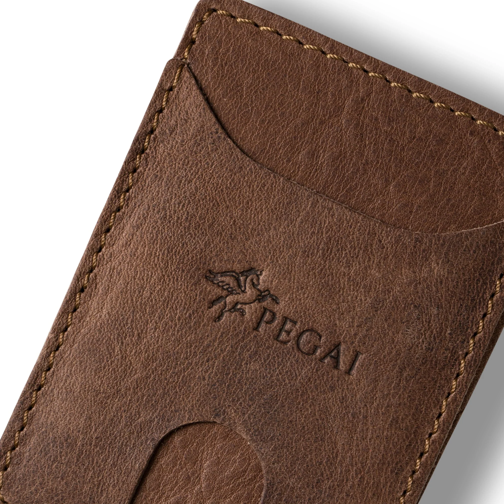Leather Moneyclip Wallet  | Mocha | Max - Image 4